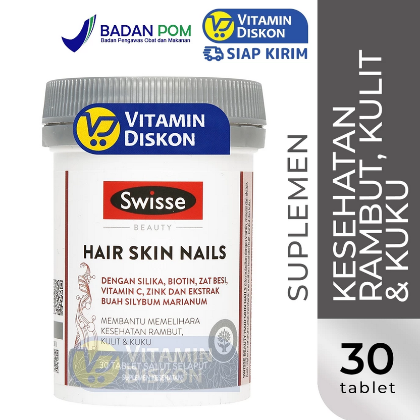 SWISSE HAIR SKIN NAILS 30 TAB