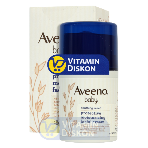AVEENO BABY SOOTHING RELIEF MOISTURIZING FACIAL CREAM 48 GR