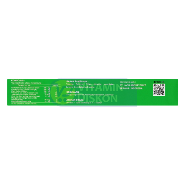 OSTEOKOM GCM TRIPLE ACTION BOX 30 KAPLET