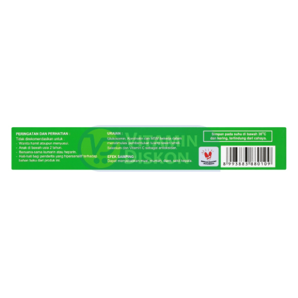 OSTEOKOM GCM TRIPLE ACTION BOX 30 KAPLET