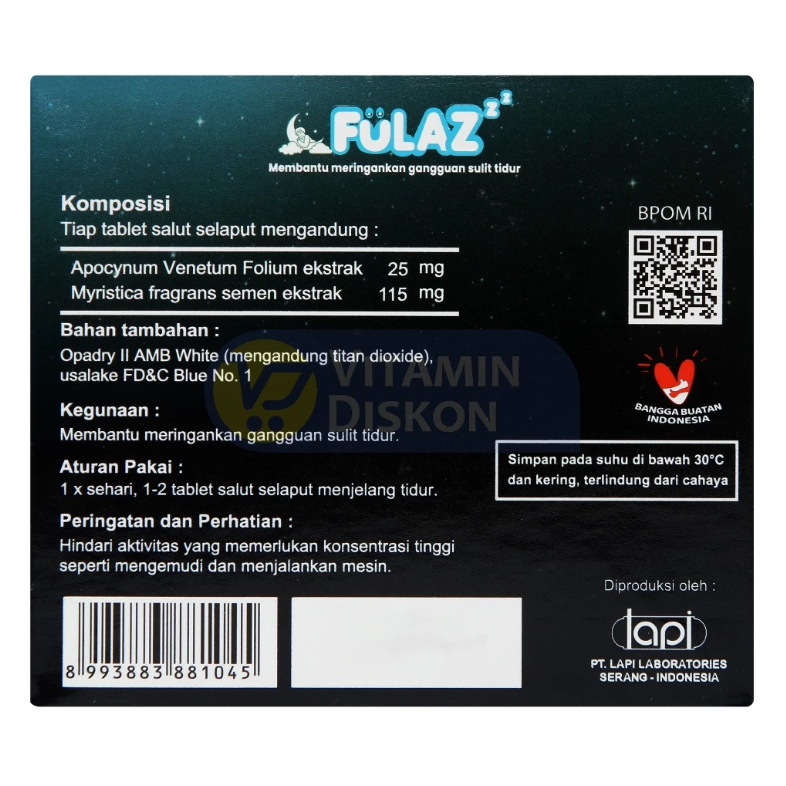 FULAZ 5 AMPLOP 4 TABLET
