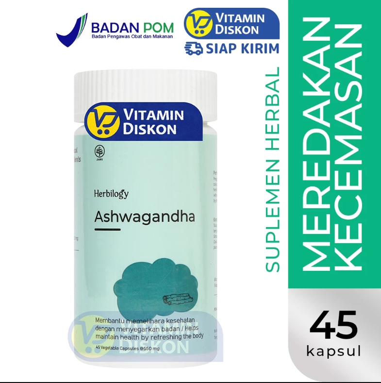 HERBILOGY AHSWAGANDHA 45 CAPSULE