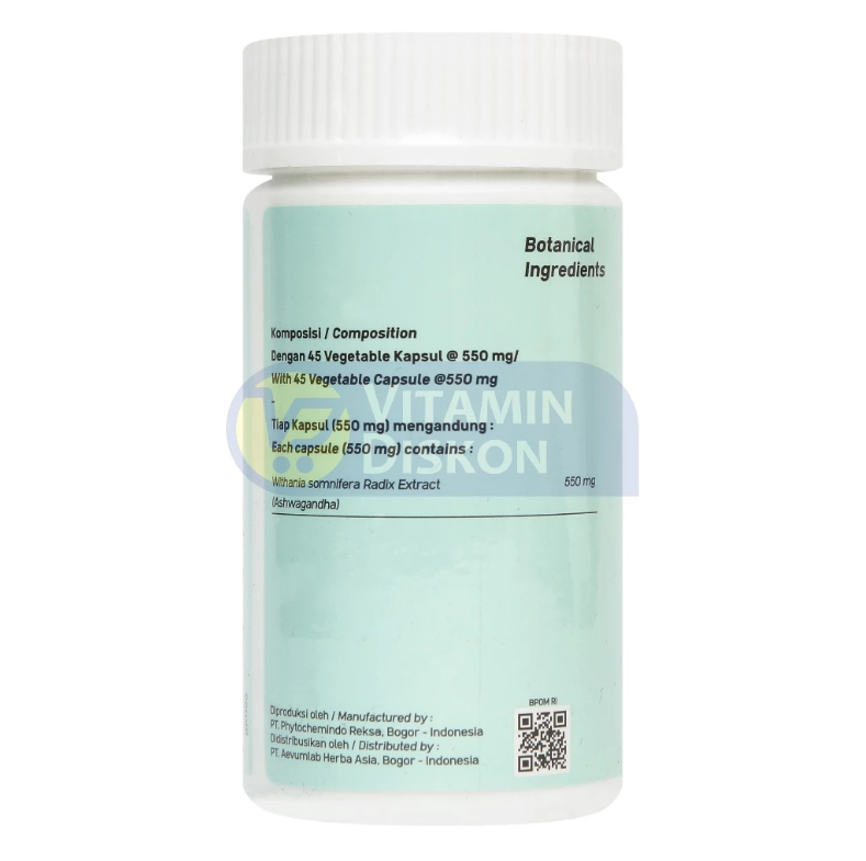 HERBILOGY AHSWAGANDHA 45 CAPSULE