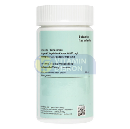 HERBILOGY AHSWAGANDHA 45 CAPSULE