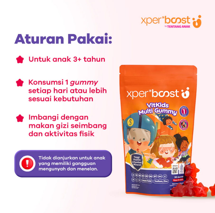EXPERT BOOST VITKIDS MULTI GUMMY ISI 30 PCS
