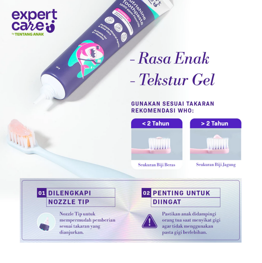 EXPERT CARE NUTRISHINE TOOTHPASTE 36 GR