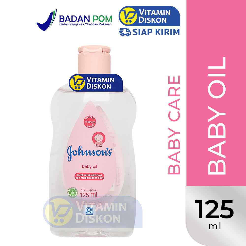 JOHNSONS BABY OIL 125 ML