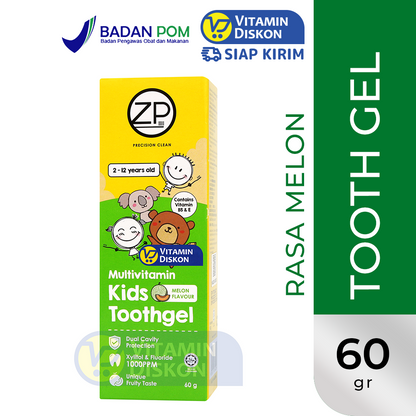 ZP KIDS TOOTH GEL MELON 60 GR