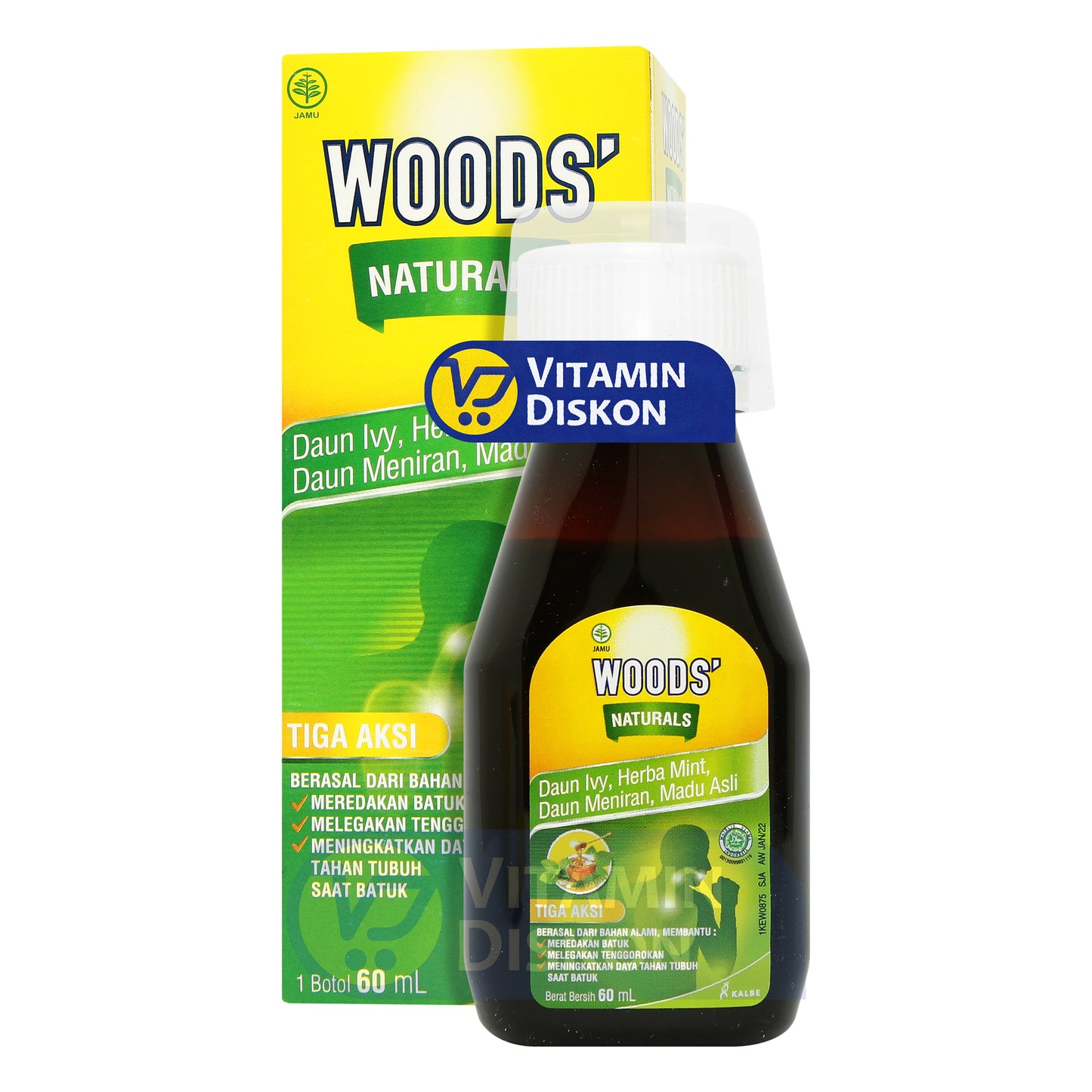 WOODS NATURALS 60ML