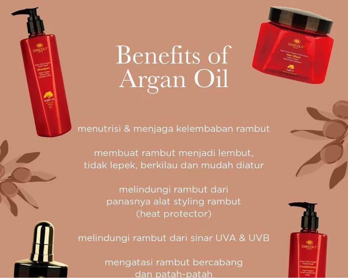DANCOLY ARGAN REPAIR SHAMPOO 800 ML
