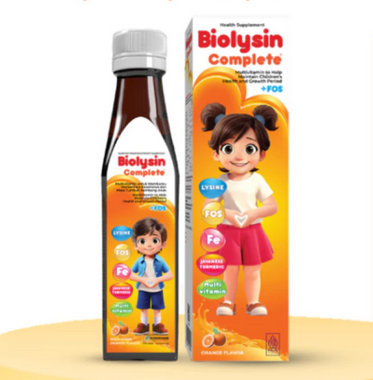 BIOLYSIN COMPLETE RASA JERUK 250 ML