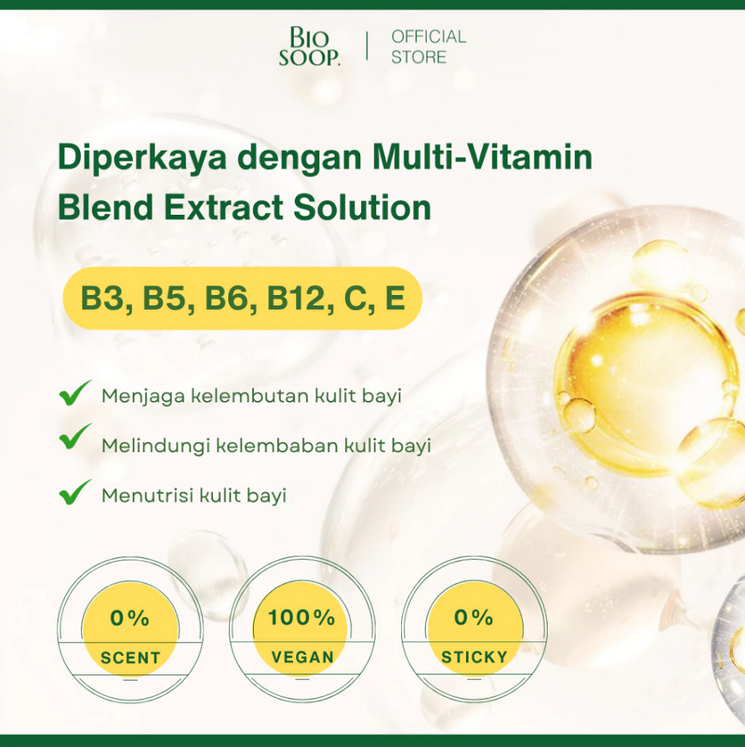 BIOSOOP MULTI-VITA CARE+ BABY LOTION 300ML