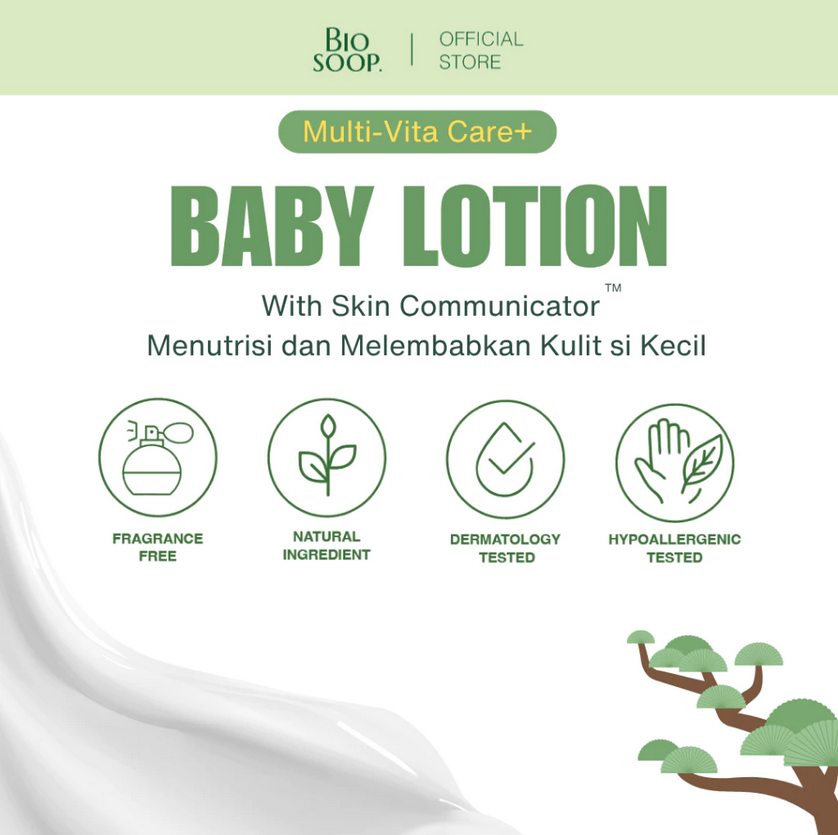 BIOSOOP MULTI-VITA CARE+ BABY LOTION 300ML