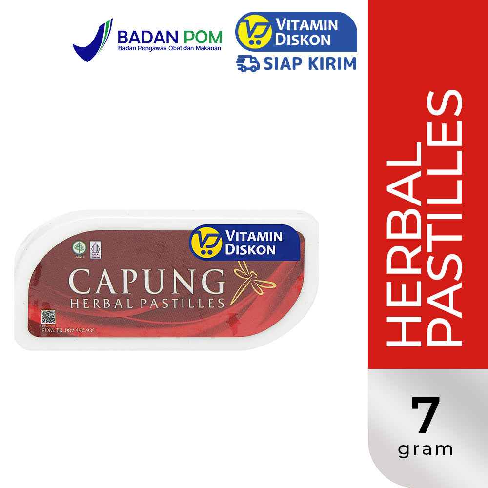 CAPUNG HERBAL PASTILLES 7GR