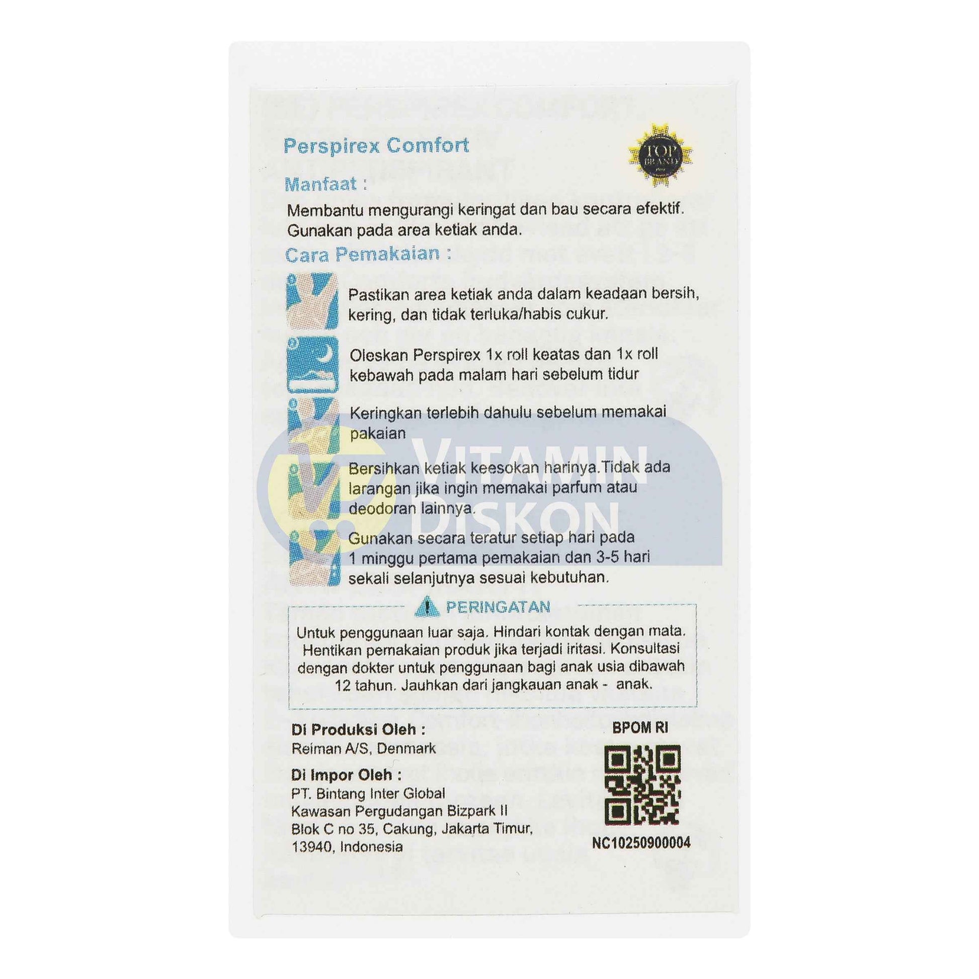 PERSPIREX COMFORT 20 ML