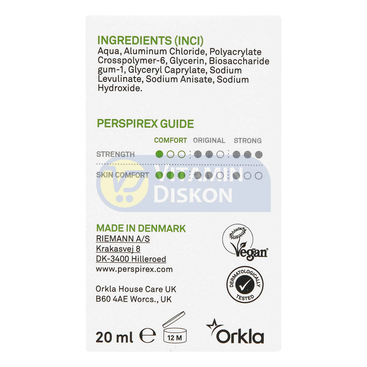 PERSPIREX COMFORT 20 ML