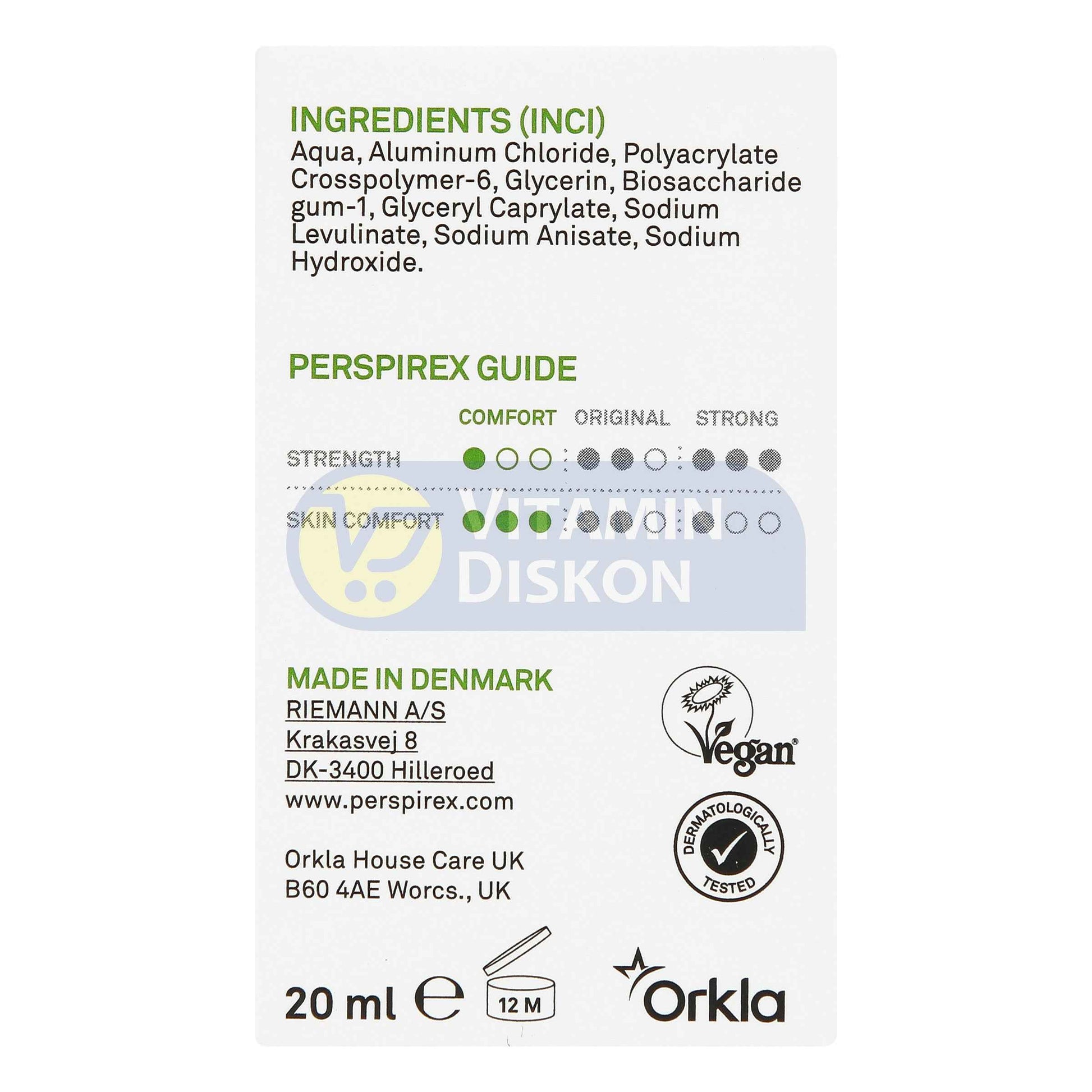PERSPIREX COMFORT 20 ML