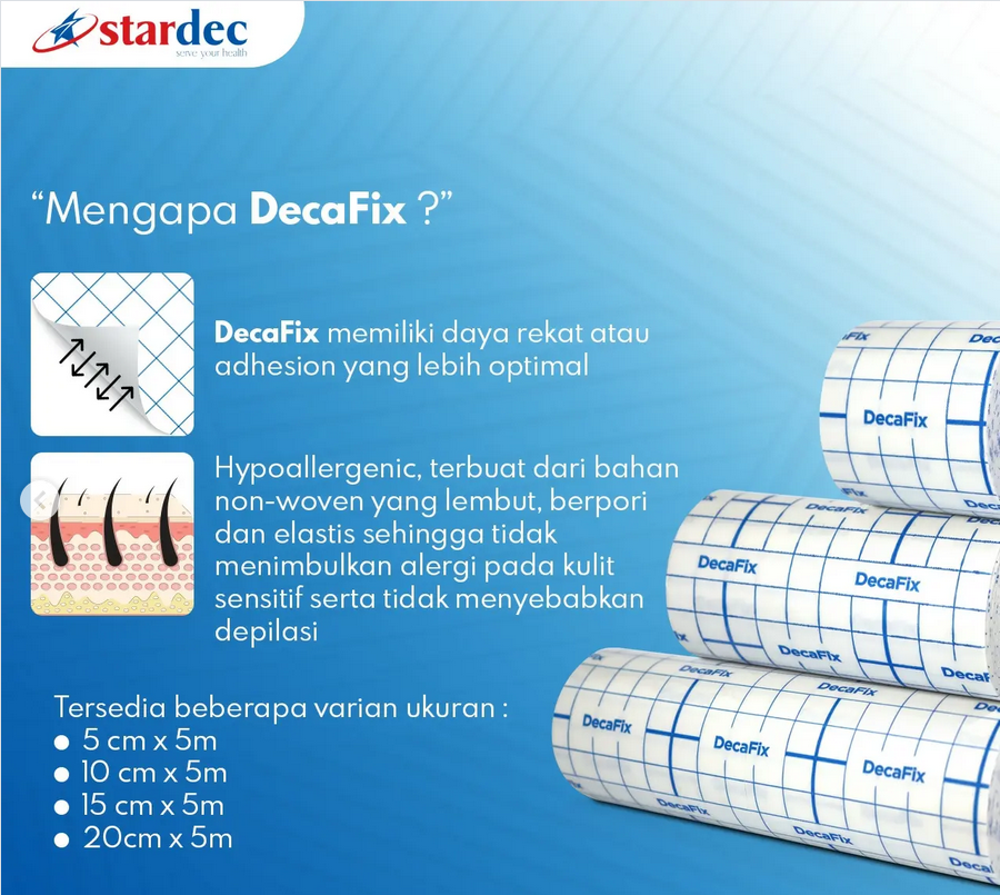 STARDEC DECAFIX 10 CM X 5 M - VitaminDiskon