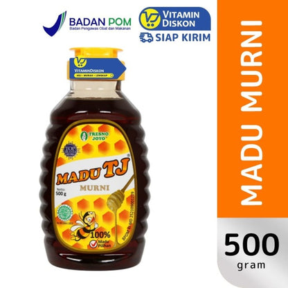 MADU TJ MURNI 500 GR | Meningkatkan Stamina, Daya Tahan Tubuh, Imunitas Dan Nafsu Makan