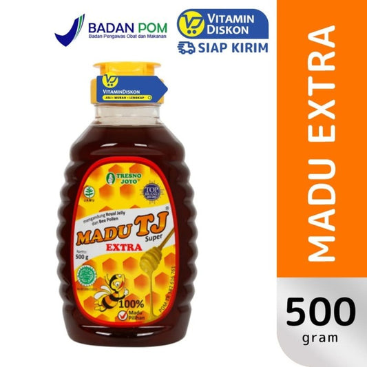 Madu Tj Super 500 GR | Meningkatkan Stamina, Daya Tahan Tubuh, Imunitas Dan Nafsu Makan
