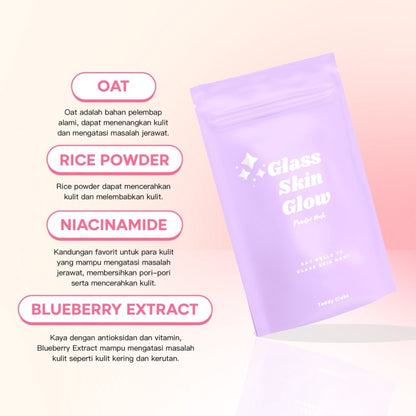 TEDDY CLUBS GLASS SKIN GLOW MASK 30GR
