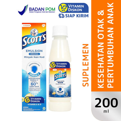 SCOTTS EMULSION ORIGINAL 200 ML