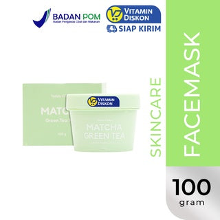 TEDDY CLUBS MATCHA CLAY MASK 100GR