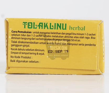 SIDOMUNCUL TOLAK LINU CAIR - 1 BOX (5 PCS)