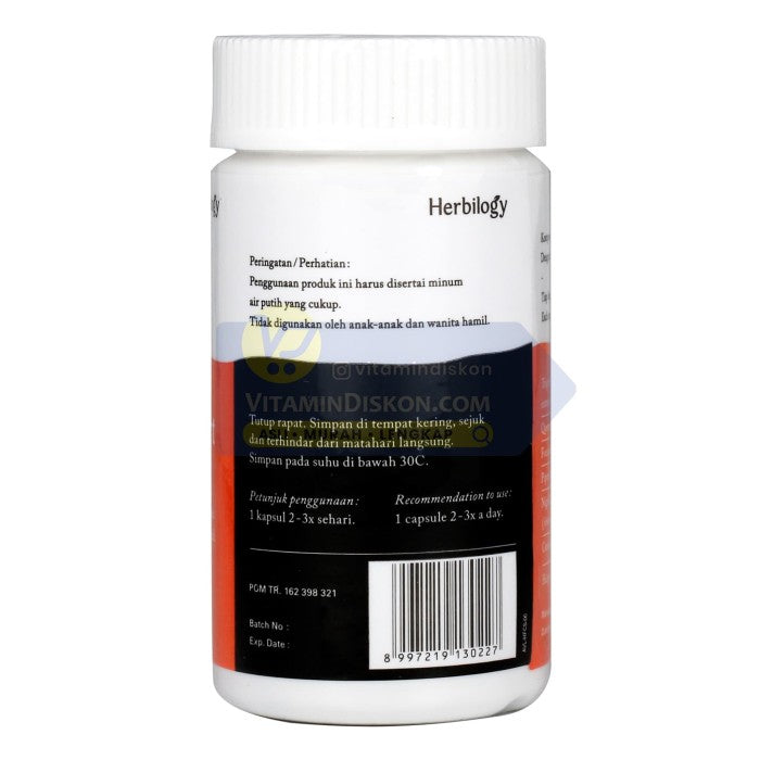 HERBILOGY FEMI COMFORT CAPSULE 60 PCS/BTL BPOM UNTUK KESEHATAN WANITA