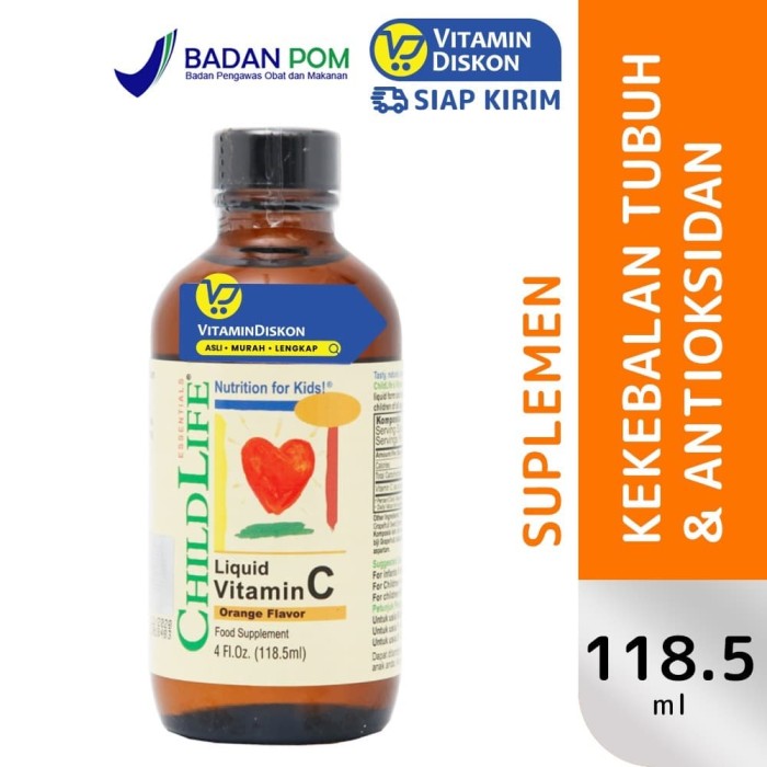 CHILD LIFE LIQUID VITAMIN C - 118.5 ML