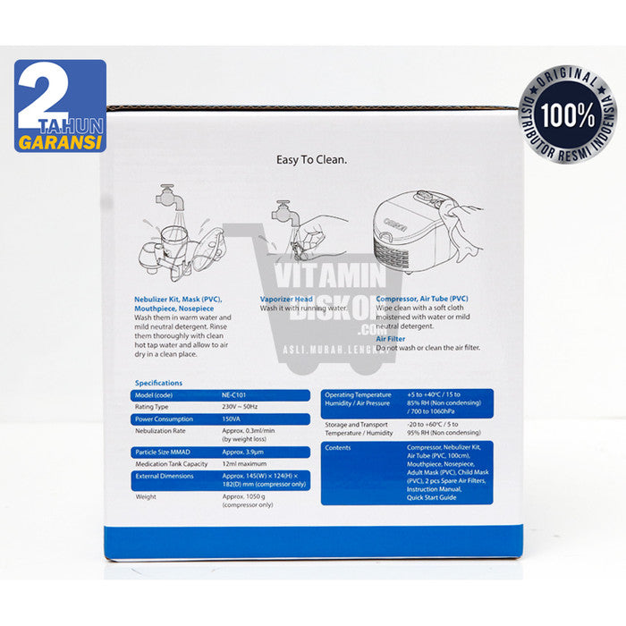 OMRON NEBULIZER COMPRESOR NE C101