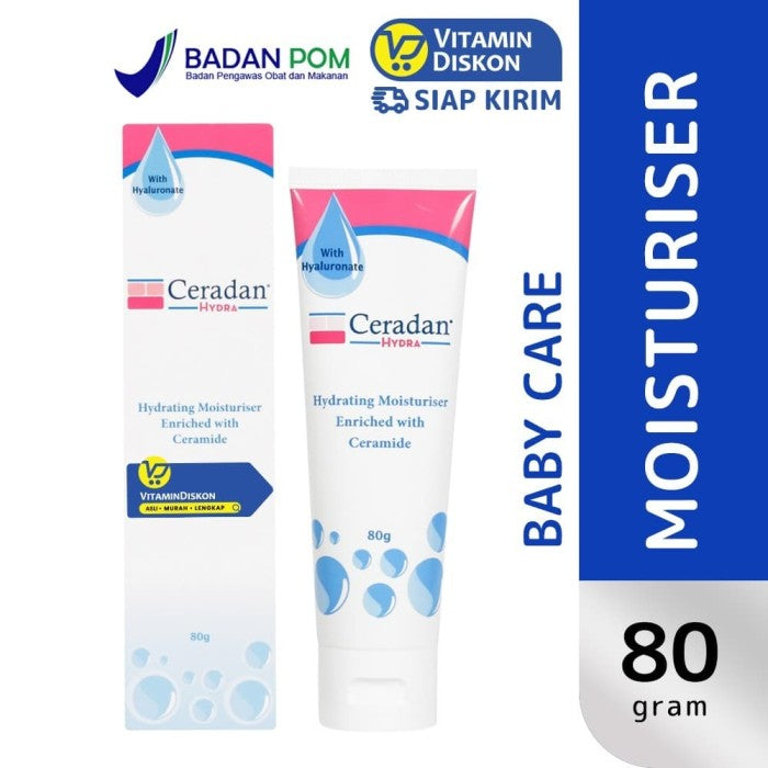 CERADAN HYDRATING MOISTURISER ENRICHED WITH CERAMIDE 80 GR