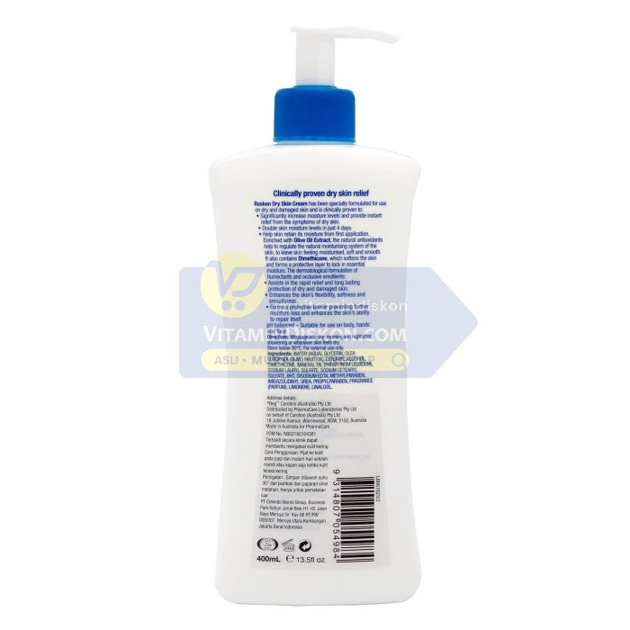 ROSKEN DRY SKIN CREAM 400 ML