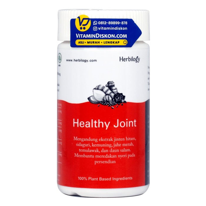 HERBILOGY HEALTHY JOINT CAPSULE 60 PCS/BTL BPOM UNTUK KESEHATAN TUBUH