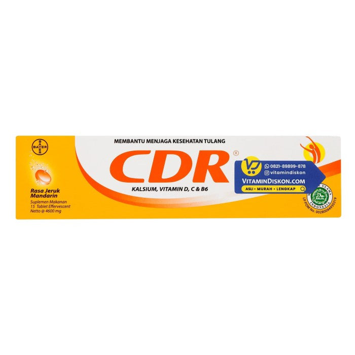 CDR EFFERVESCENT - 15 TABLET
