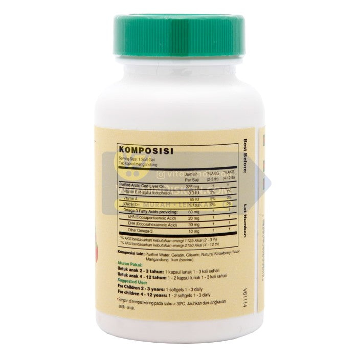 CHILD LIFE PURE DHA BPOM-90 SOFTGEL