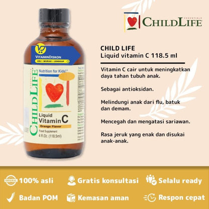 CHILD LIFE LIQUID VITAMIN C - 118.5 ML