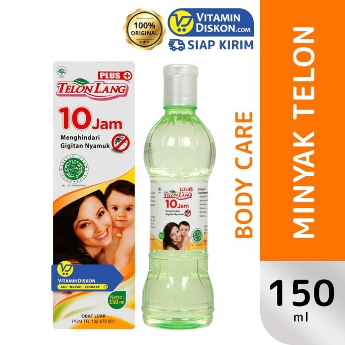 CAP LANG MINYAK TELON PLUS ANTI NYAMUK 150 ML