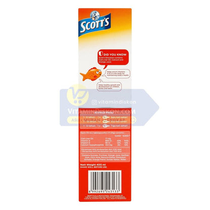 SCOTTS EMULSION VITA ORANGE 400 ML