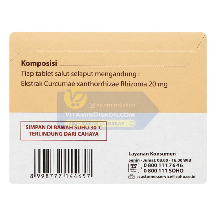 CURCUMA FCT 120 TABS MENAMBAH NAFSU MAKAN DAN MEMELIHARA KESEHATAN FUNGSI HATI