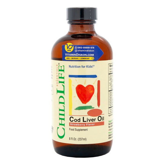 CHILD LIFE LIQUID COD LIVER OIL BPOM-237 ML