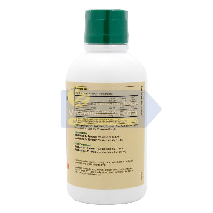 CHILD LIFE LIQUID CALCIUM MAGNESIUM BPOM-474 ML