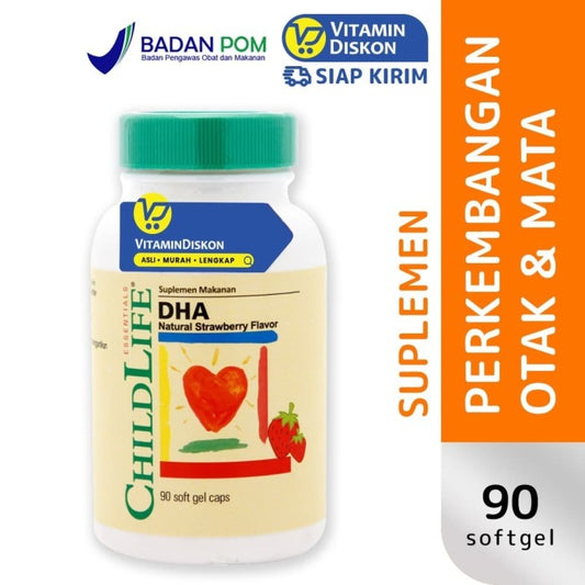 CHILD LIFE PURE DHA BPOM-90 SOFTGEL