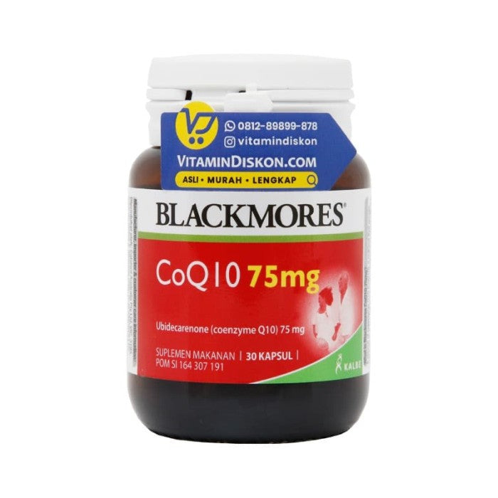 BLACKMORES COQ10 75MG BPOM KALBE - 30 CAPS