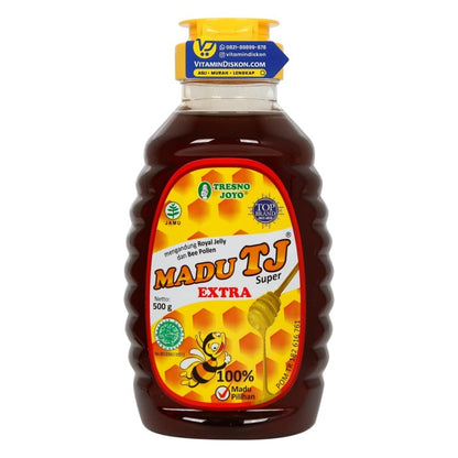Madu Tj Super 500 GR | Meningkatkan Stamina, Daya Tahan Tubuh, Imunitas Dan Nafsu Makan