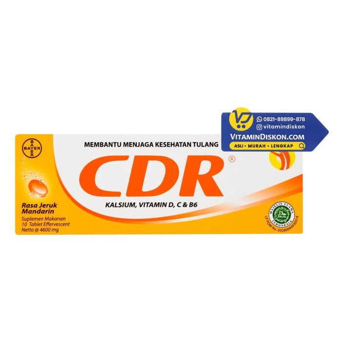 CDR EFFERVESCENT - 10 TABLET