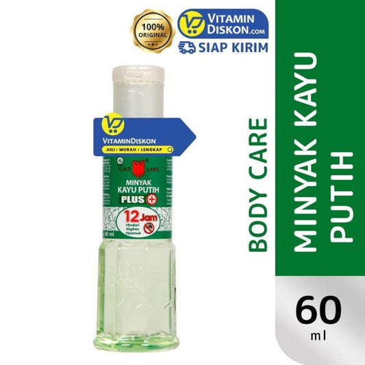 CAP LANG MINYAK KAYU PUTIH PLUS ANTI NYAMUK 60 ML