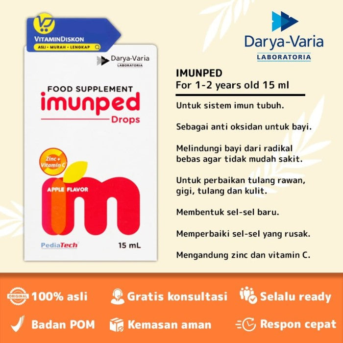 IMUNPED DROP FOR 1 - 2 YEARS OLD 15 ML