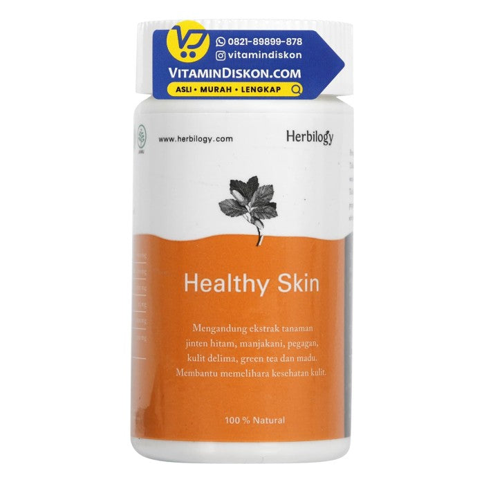 HERBILOGY HEALTHY SKIN CAPSULE 60 PCS/BTL BPOM UNTUK KESEHATAN KULIT