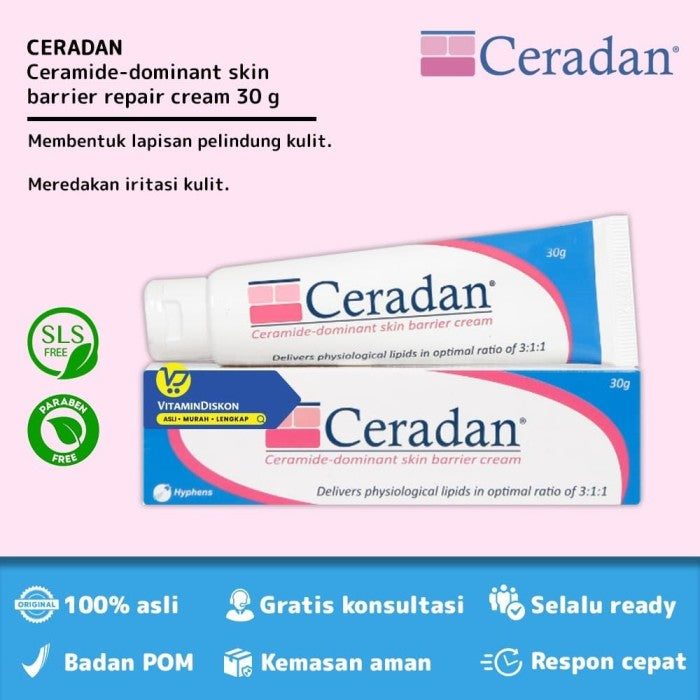 CERADAN CERAMIDE DOMINANT SKIN BARRIER CREAM 30 GR